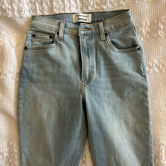 Reformation skinny/straight leg jeans - Picture 2 of 4